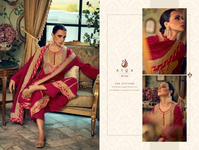 Dastak Vol 2 By Aiqa Wedding Wear Pashmina Salwar Kameez Wholesale Shop in Surat